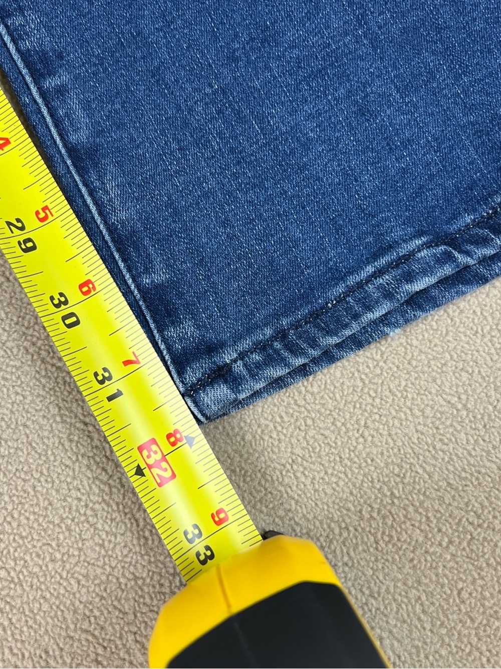 NYDJ Bailey Relaxed Straight High Rise Jeans, Bluewell. Women's Sz 6 - Picture 8 of 14